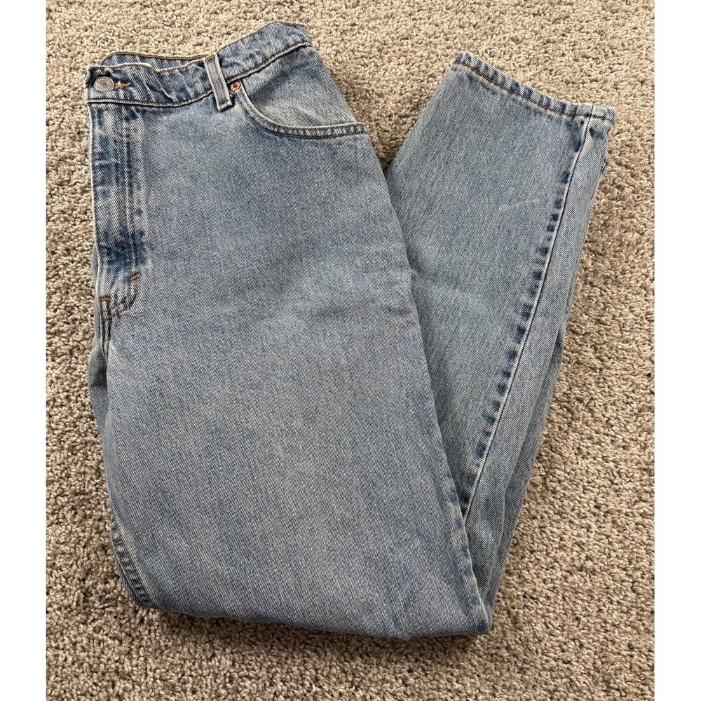 Levis 550 Made In USA Womens Jeans Relaxed Fit Tapered Leg 16 Regular - Read
